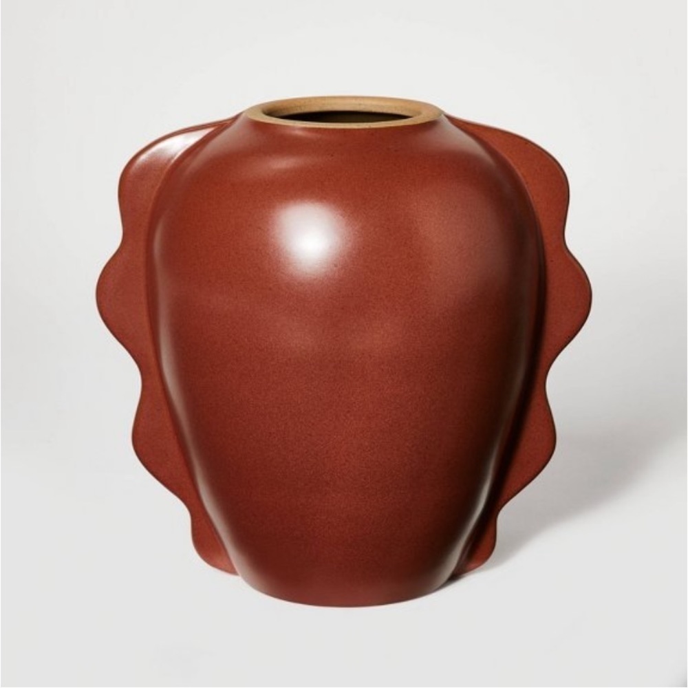 Studio McGee Ceramic Wavy Vase